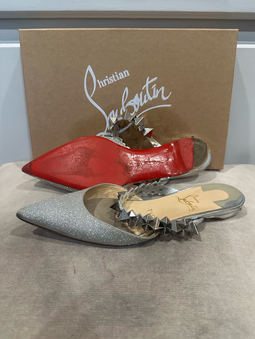 Christian Louboutin Slip-On flats
